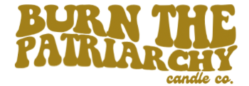 Burn the Patriarchy Candle Co logo