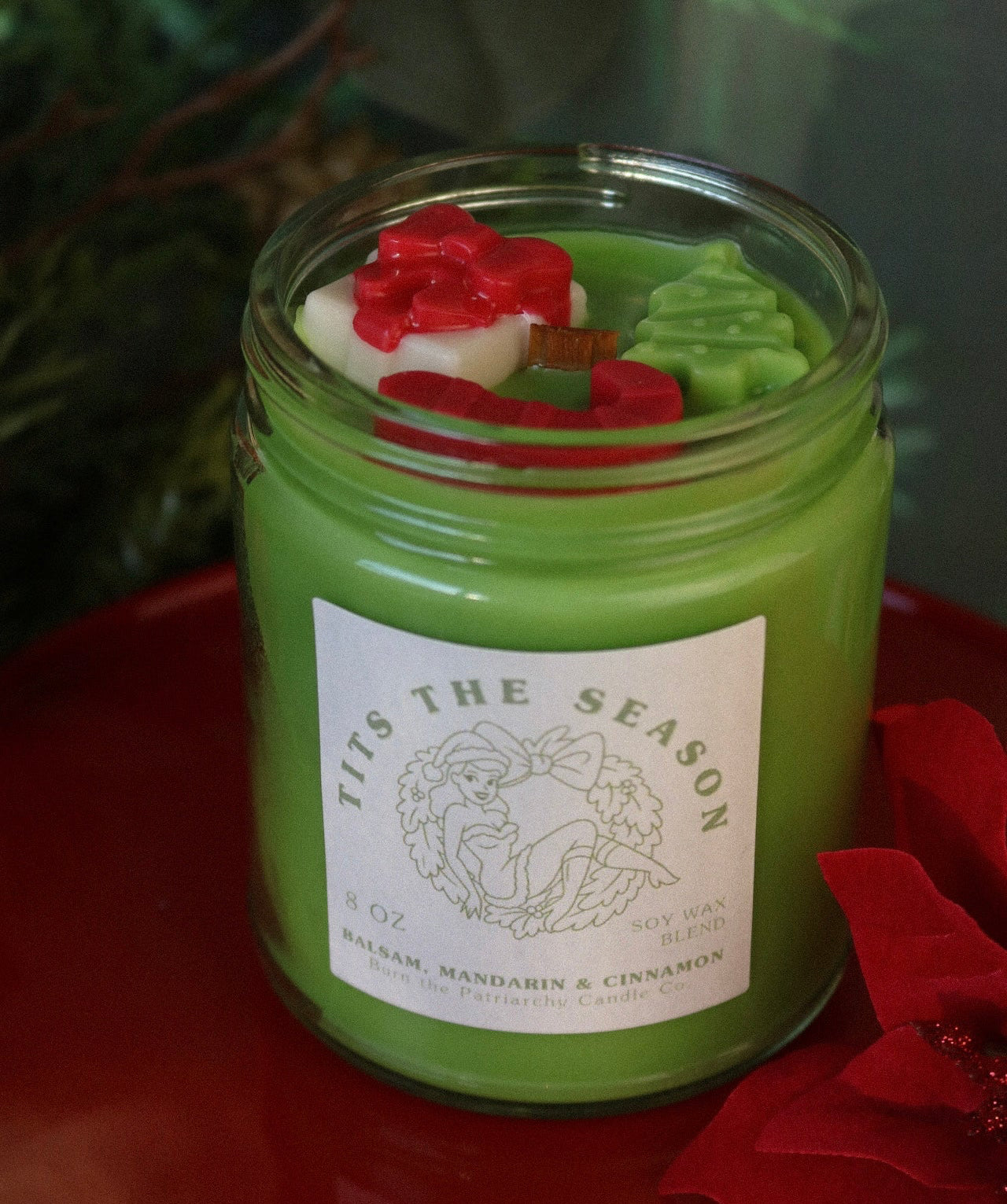 Tits the Season Candle