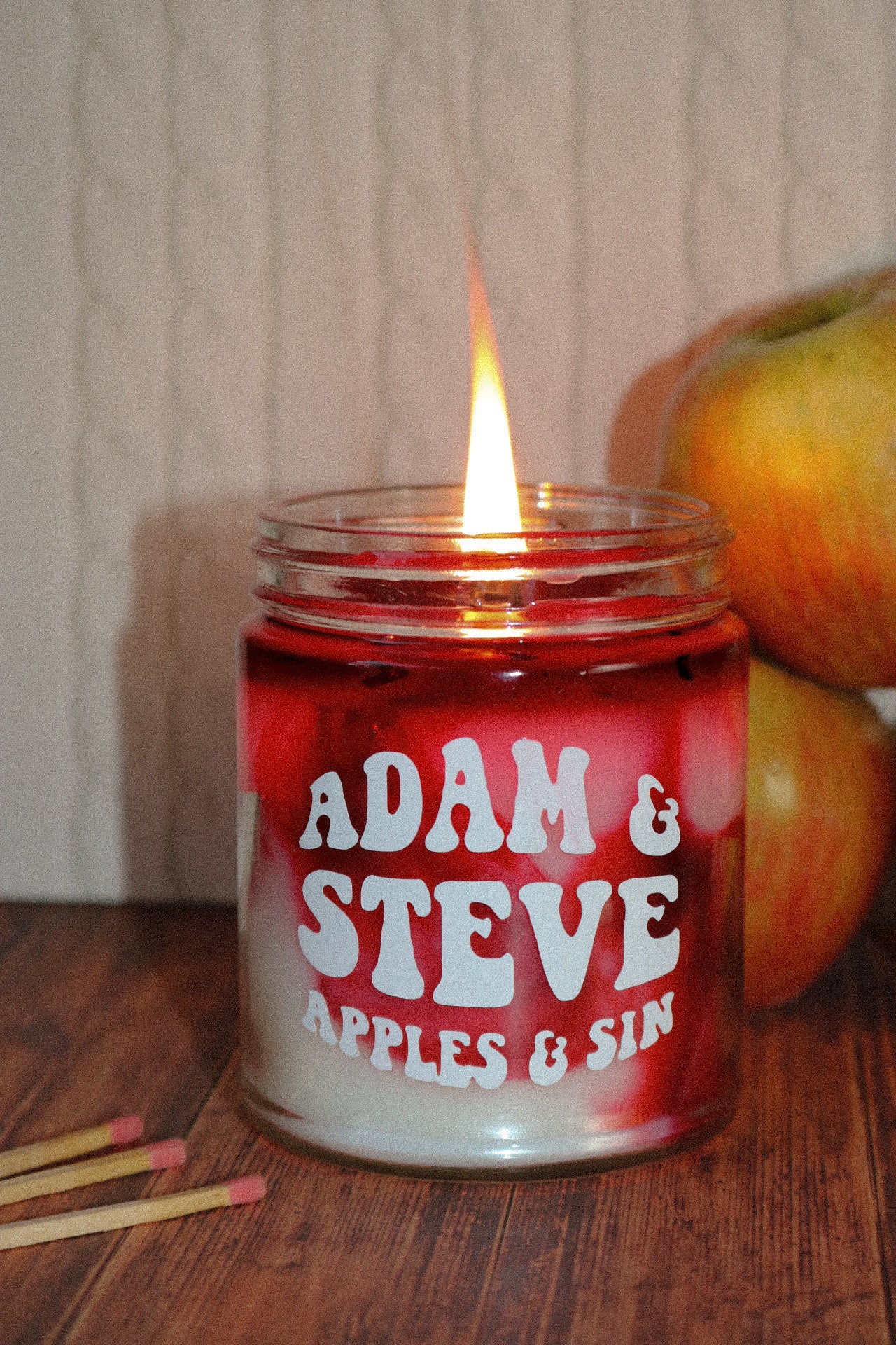 Adam & Steve Candle