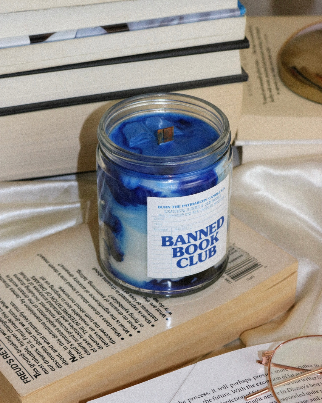 Banned Book Club Candle