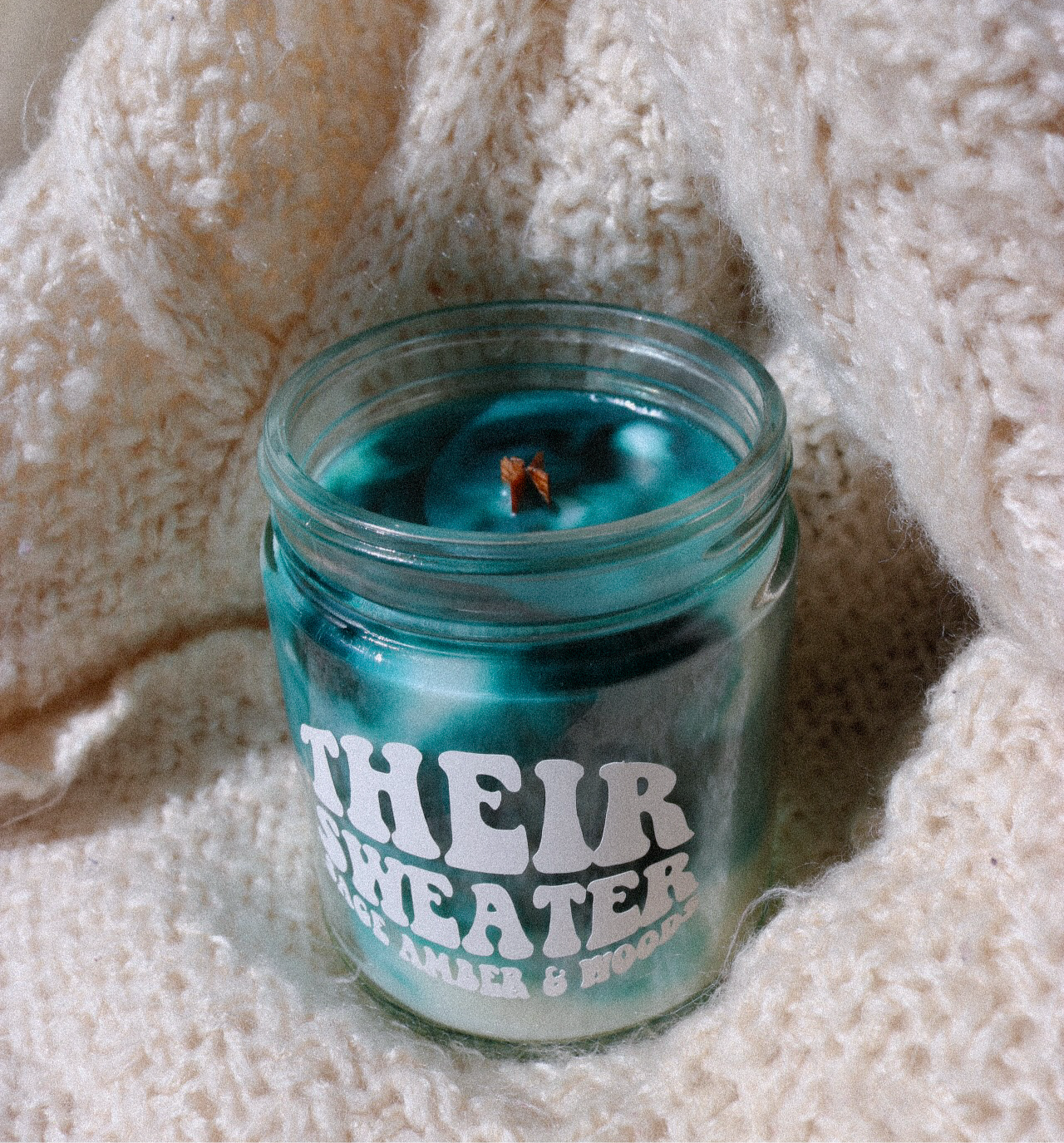 Their Sweater Candle