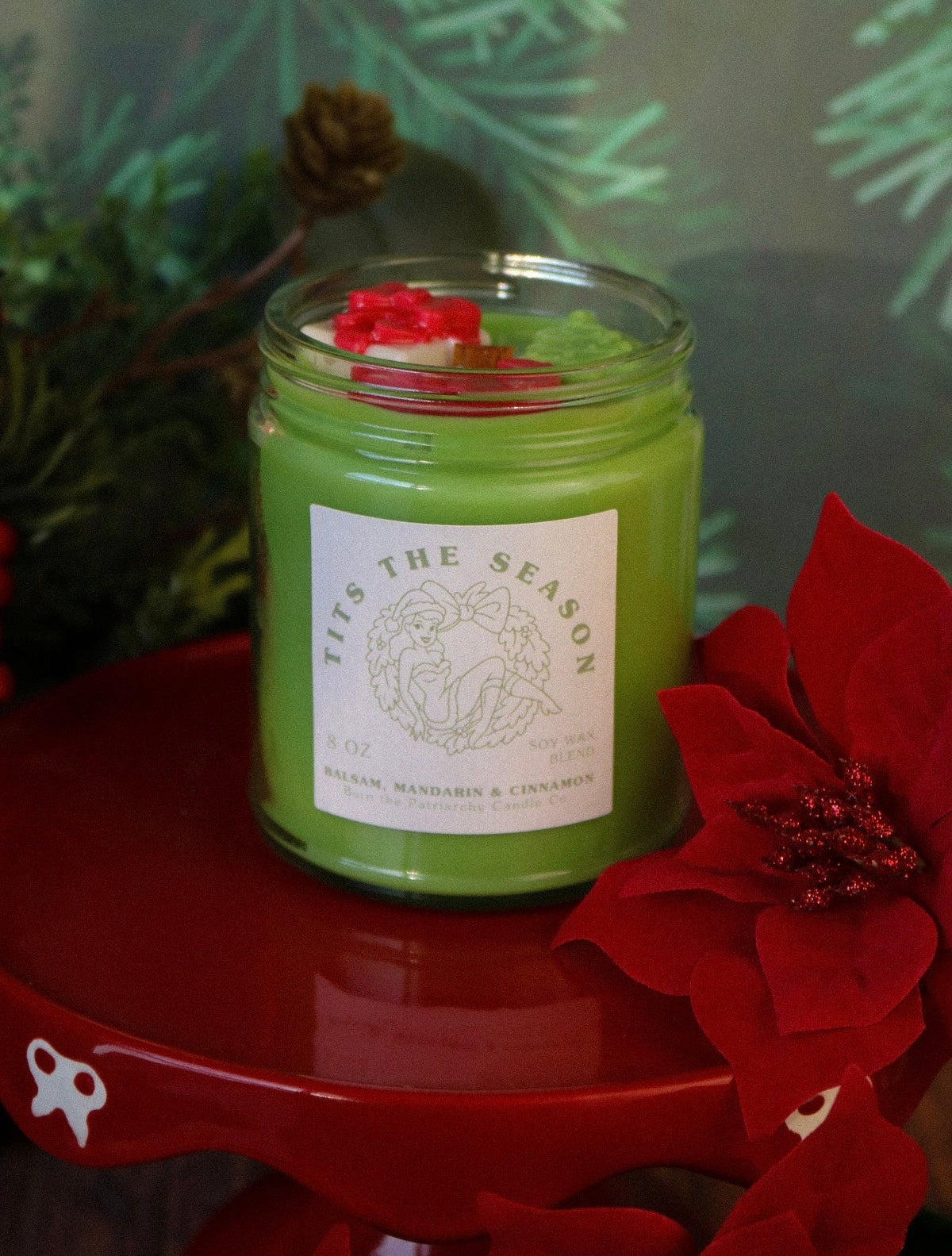 Tits the Season Candle