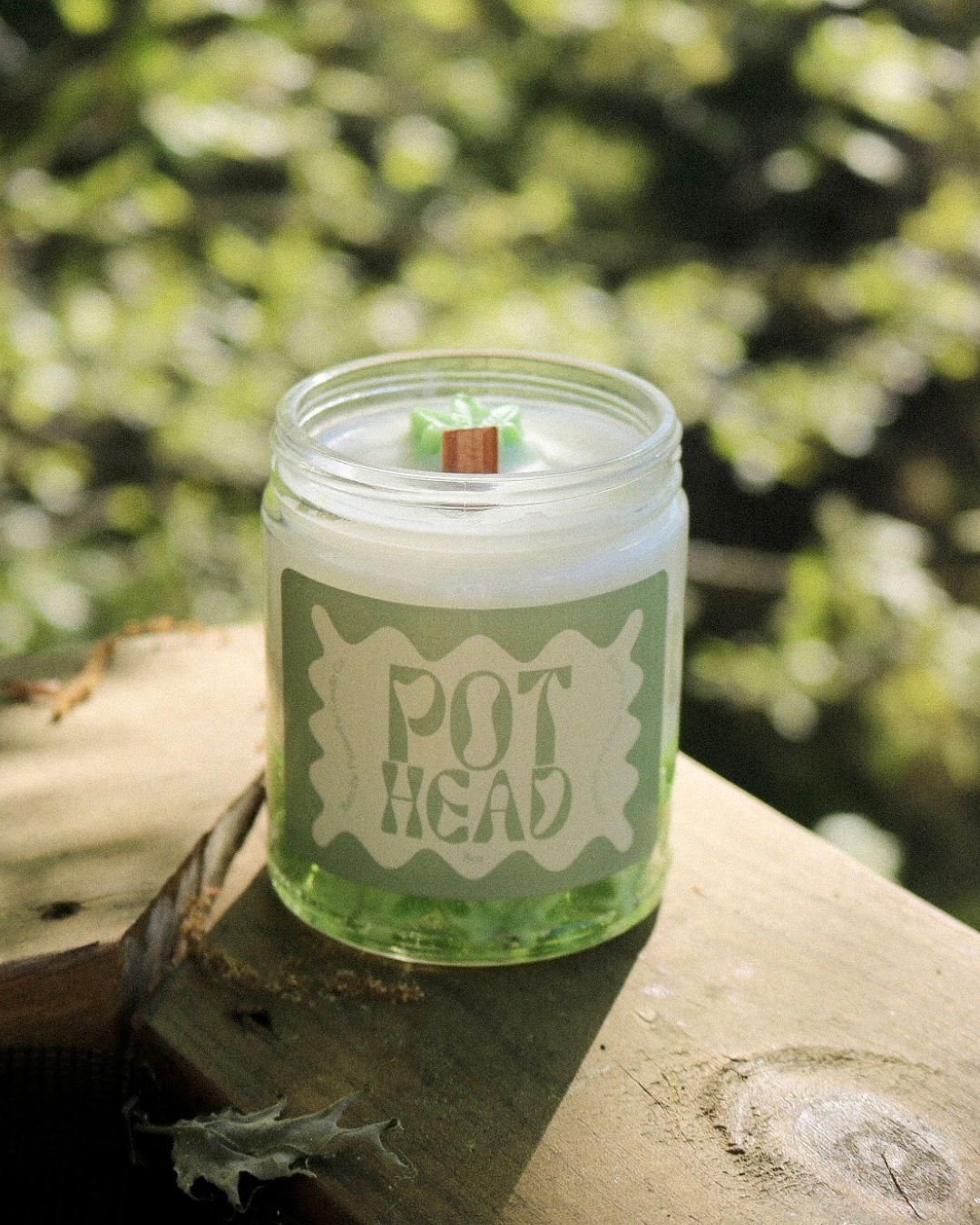Pot Head Candle
