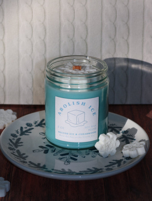 Abolish Ice Candle
