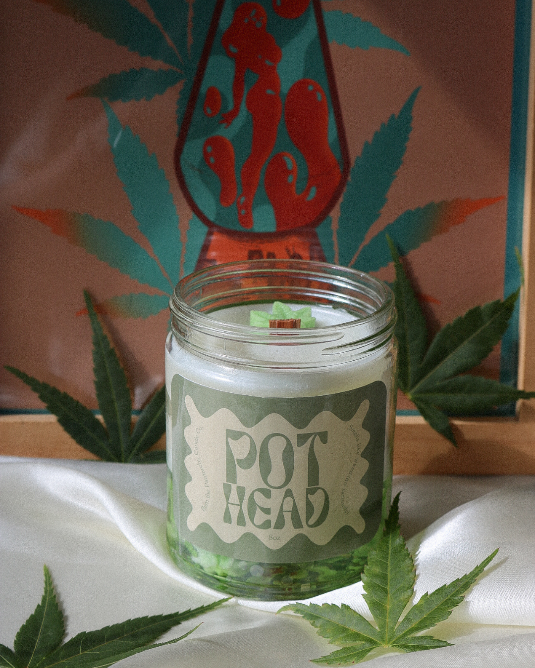 Pot Head Candle