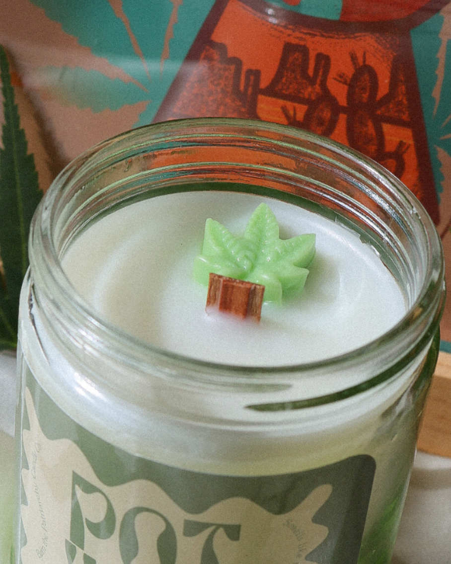 Pot Head Candle