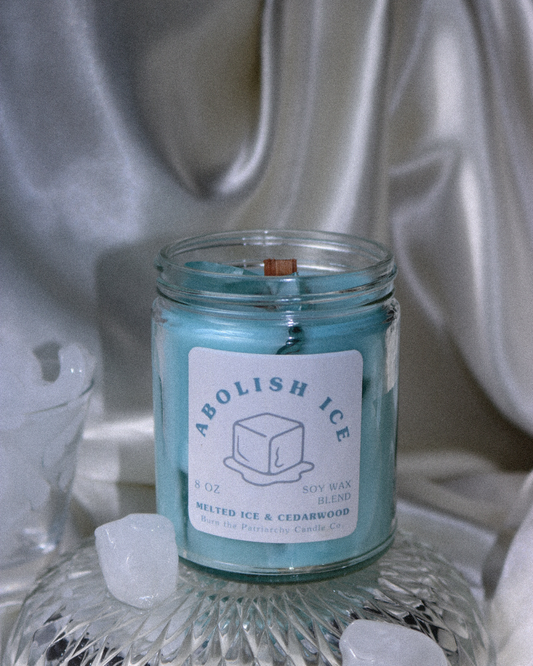 Abolish ICE Candle