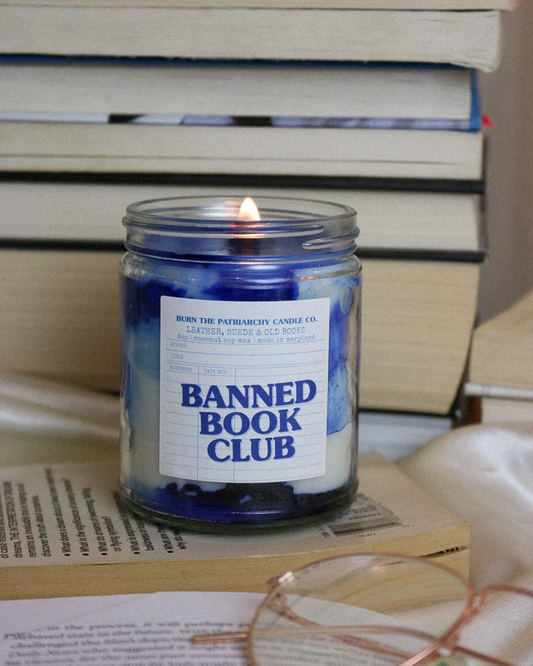Banned Book Club Candle