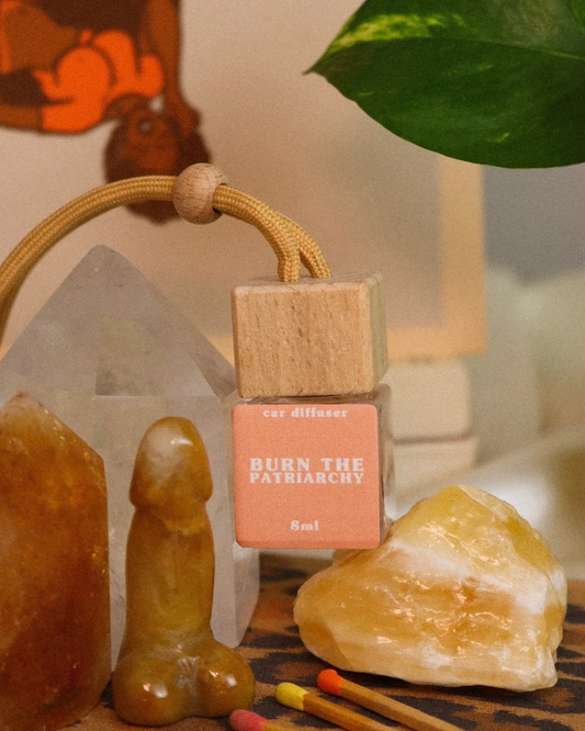 Burn the Patriarchy Car Diffuser