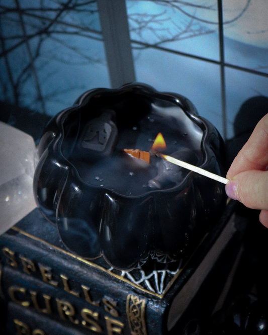 The Black Flame (Pumpkin) Candle
