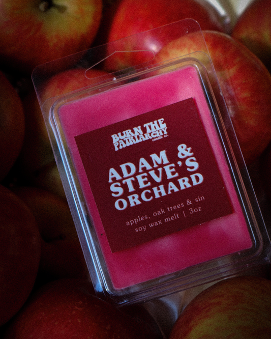 Adam & Steve's Orchard wax melt