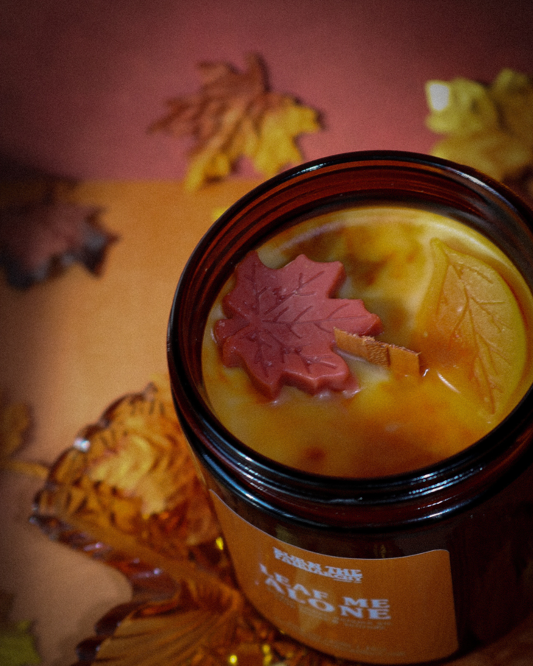 Leaf Me Alone 16oz candle