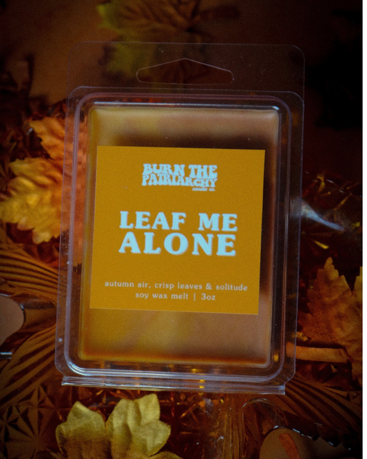 Leaf Me Alone wax melt