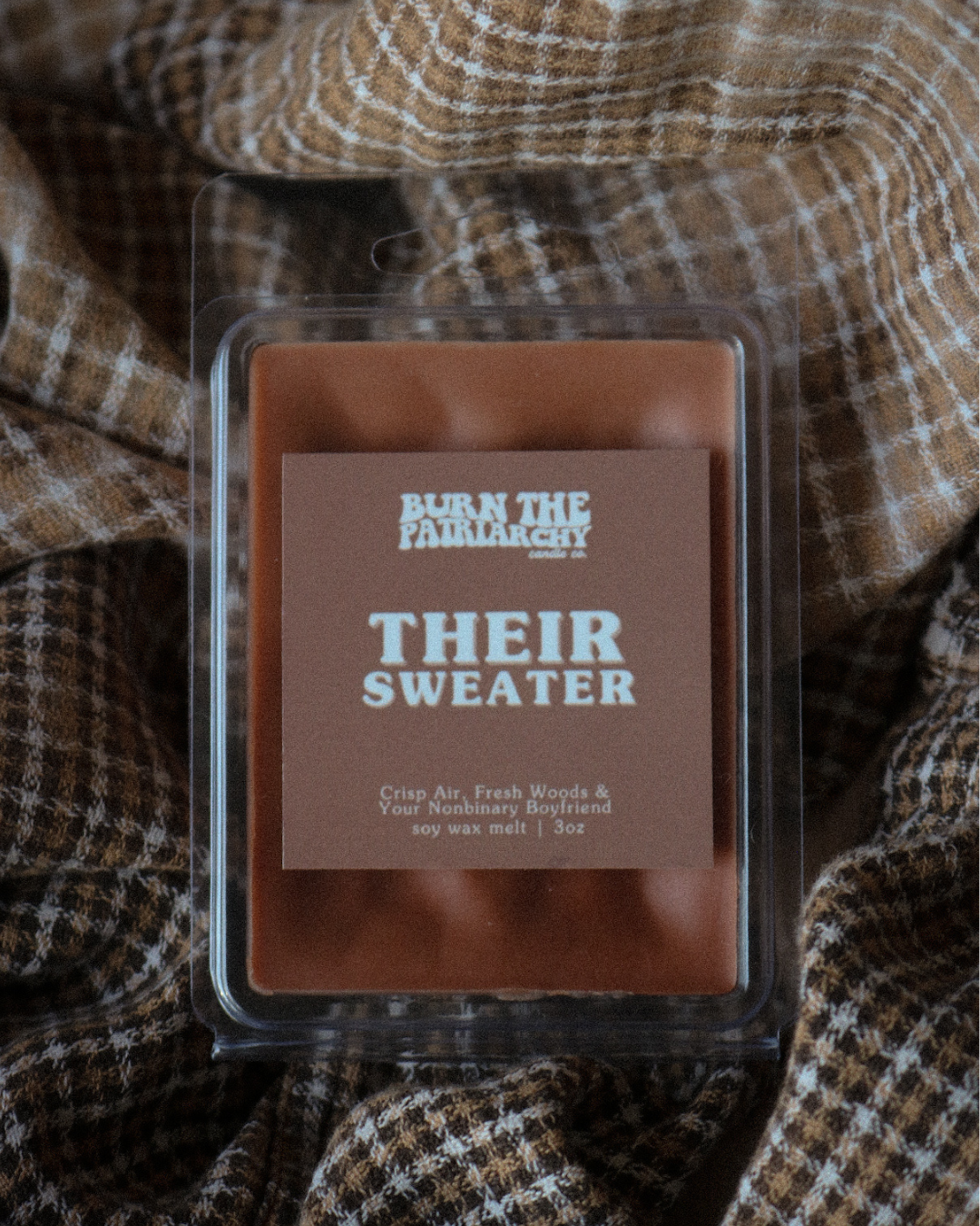 Their Sweater wax melt
