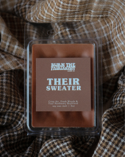 Their Sweater wax melt